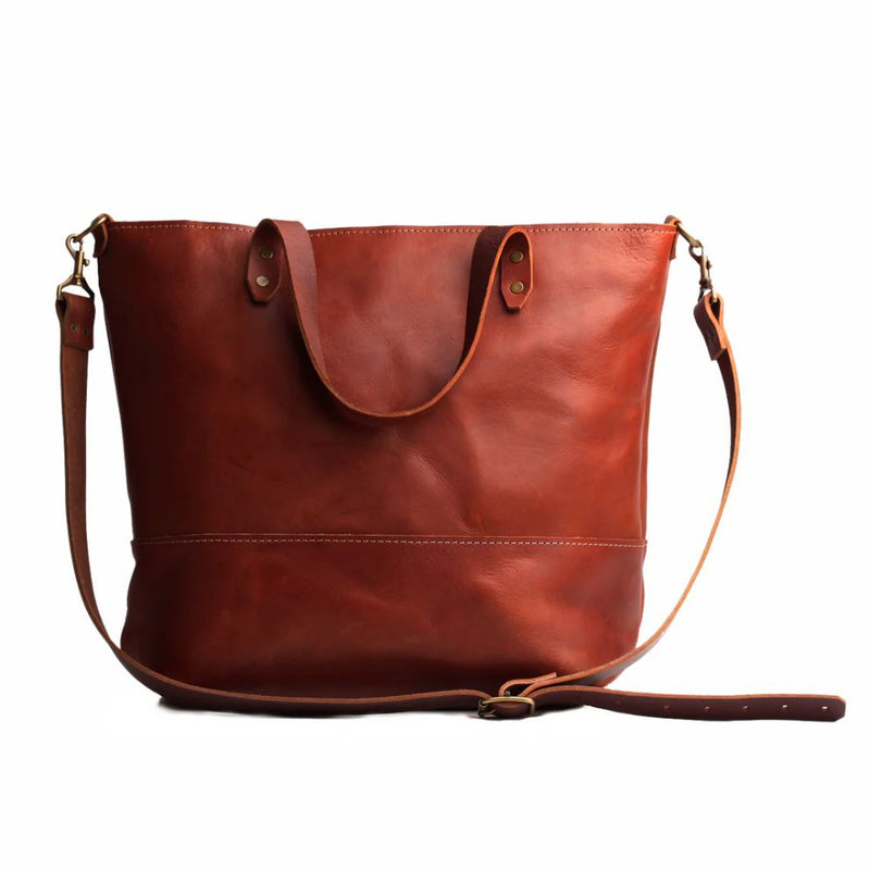 Leather Carry'em all Tote