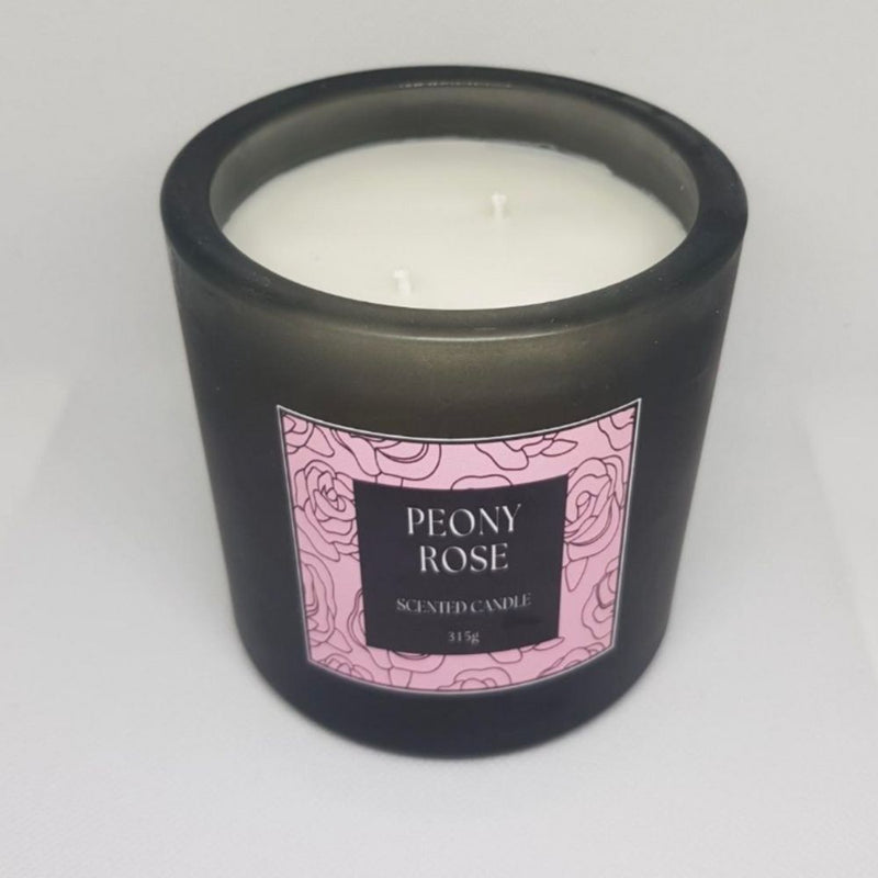 Peony Rose Handcrafted Candle