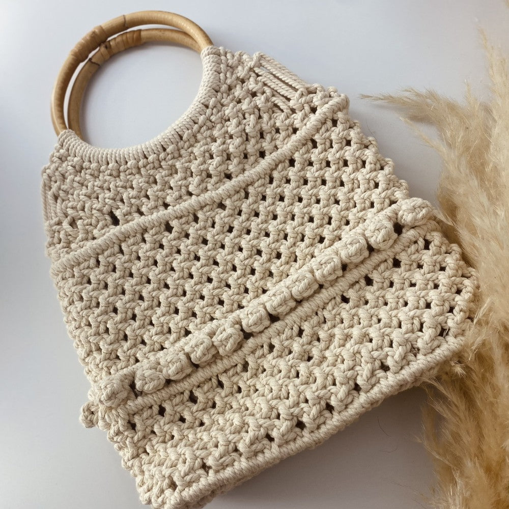 Macrame Shopper Bag