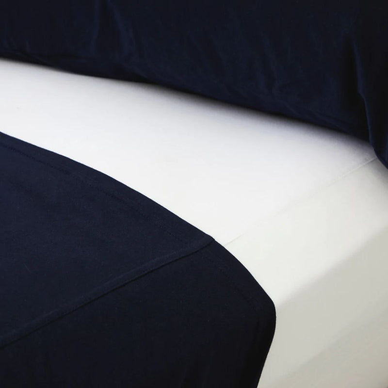 Jislaaik Online Shop -The T-Shirt Bed Co - Navy Duvet Cover Set-4