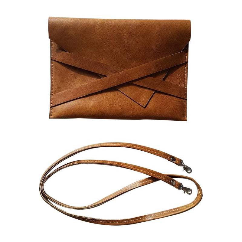 Linny Clutch/Crossbody Leather Bag