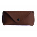 A simple classic full grain leather sunglass case designed to store and protect your sunglasses in style. 