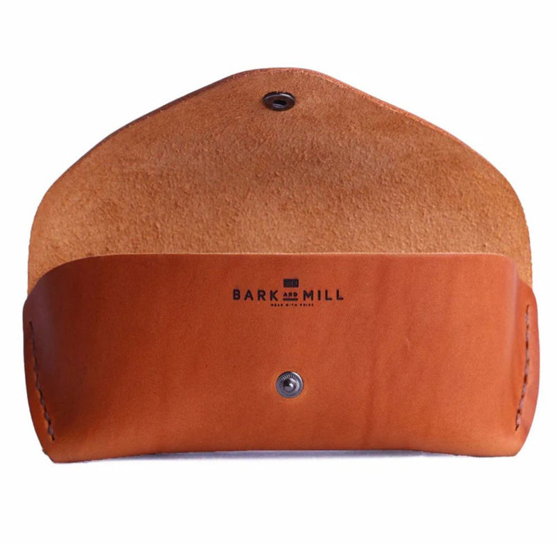 A simple classic full grain leather sunglass case designed to store and protect your sunglasses in style. 