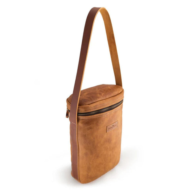 The Wine Cooler is an absolute essential in any wine lover’s home. Transport your tipple to any party, picnic, concert and braai in ultimate style. large enough for 3 bottles of wine, this cooler is hand cut and handcrafted using premium leather for years of use. 