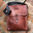 The Courier bag is a shout back to antique postal bags, albeit a sleek version tailored for modern times.