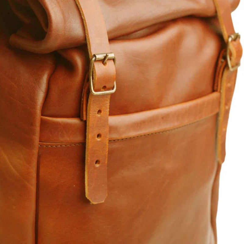 The Rolltop was built to travel. This comfortable and dependable rucksack is made to last a lifetime