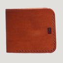 A traditional, extra-slim bi-fold wallet that can be carried in your front pocket. 