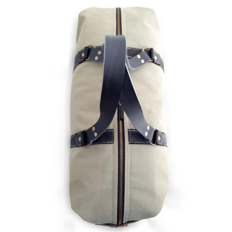 Our Canvas and Leather Travel Bag is an essential bit of luggage. A rugged, yet detailed and sophisticated design, the Travel Bag is the perfect bag for weekend getaways, work trips or overseas holidays when you need an additional suitcase.