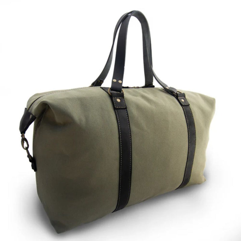  Our Canvas and Leather Travel Bag is an essential bit of luggage. A rugged, yet detailed and sophisticated design, the Travel Bag is the perfect bag for weekend getaways, work trips or overseas holidays when you need an additional suitcase.