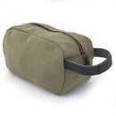 Hand cut and handcrafted using strong, sturdy water-resistant canvas and premium leather. After time and use, the leather and canvas will attain a beautiful and unique patina.