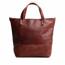 Leather Carry'em all Tote