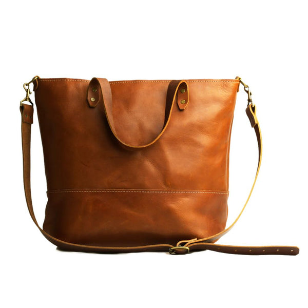 Leather Carry'em all Tote