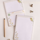 Elevate your note-taking experience with our Fynbos A5 Notepad, featuring exquisite watercolor fynbos artwork by Claudi Lourens.