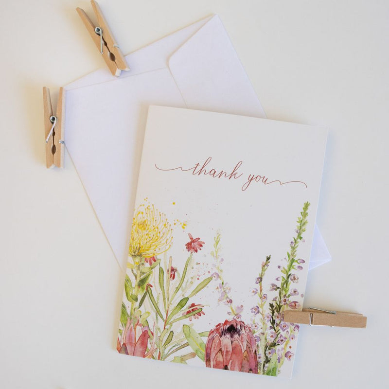 The inside of the card is left blank, allowing you to personalize your message for any occasion. 