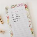 Beautiful to do list featuring watercolour Fynbos Art.
Perfect for keeping every day organized.  Use the circles to tick off your tasks or number them according to importance.  Choose from a to-do-list with or without magnets on the back.
