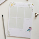 Introducing the A5 Weekly Planner - Lilac-breasted Roller Collection, a delightful addition to your organizational tools, exclusively from CL Creative Studio.