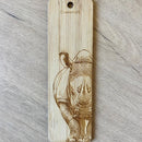 Crafted from sustainable bamboo, the African Printed Bamboo Bookmark combines natural elegance with functional design.