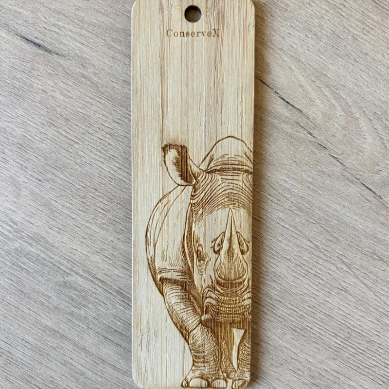 Crafted from sustainable bamboo, the African Printed Bamboo Bookmark combines natural elegance with functional design.