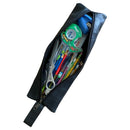 Leather Stationary Bag & Leather Cow Head Key Chain