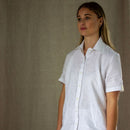 Designed for comfort and style, this shirt is crafted from pure linen - one of nature’s most breathable and durable fabrics.