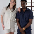 Designed for comfort and style, this shirt is crafted from pure linen - one of nature’s most breathable and durable fabrics.