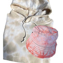 Make a statement with our EXPLR tie-dye hoodie and bucket hat combo – the perfect fusion of comfort and style. Each piece is hand-dyed for a unique burst of colour that turns heads and celebrates individuality. Whether you’re chasing sunsets, exploring hidden gems, or just lounging with friends, this combo keeps you effortlessly cool and cozy.