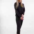 Soft, cozy, and effortlessly chic, these sets are perfect for lounging at home or stepping out in style. Available in sizes S, M, L, and XL to fit perfectly.