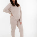 Soft, cozy, and effortlessly chic, these sets are perfect for lounging at home or stepping out in style. Available in sizes S, M, L, and XL to fit perfectly.