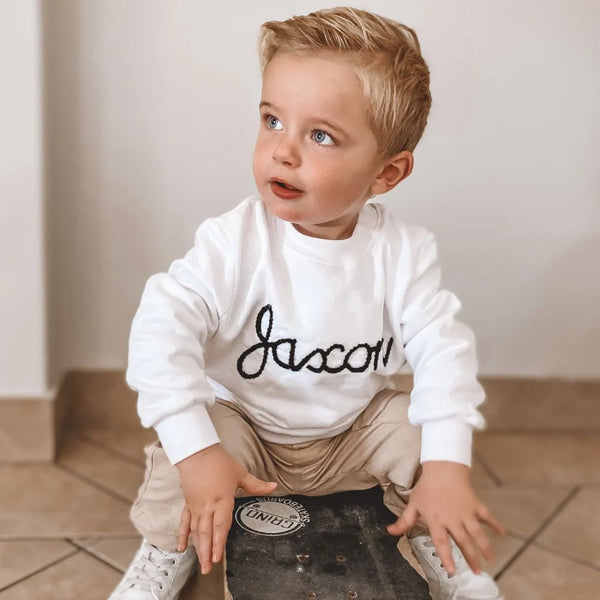 Our Custom sweaters are not just adorable; they are personalized with your baby's name, adding a touch of individuality and making it a truly special keepsake item. It's the perfect gift for baby showers or birthdays, offering a delightful surprise for both parents and little ones.