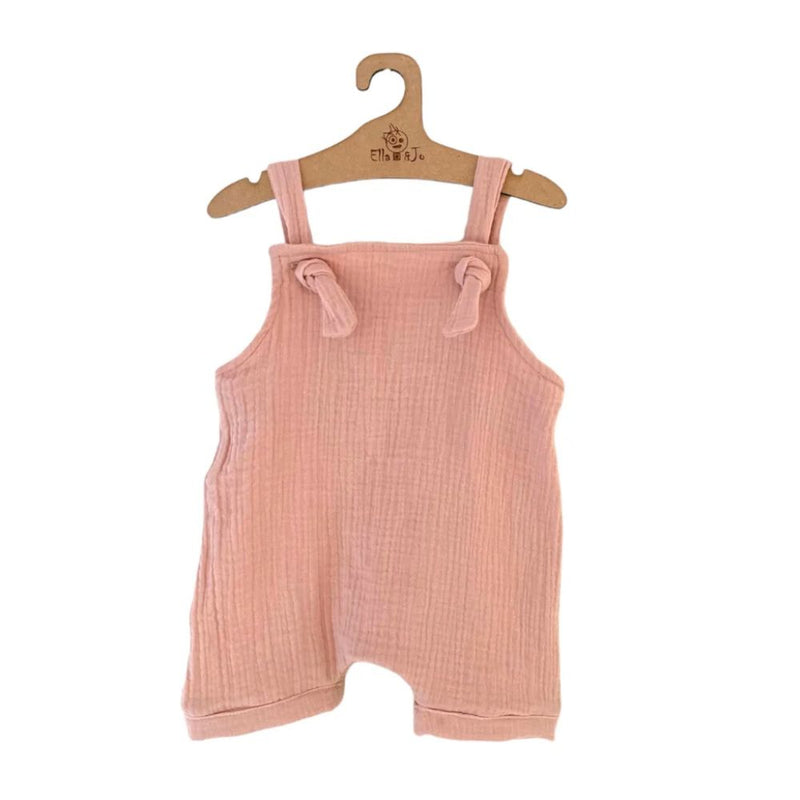 Let your little adventure around in the harem styled Light weight Summer Dungaree.
100% Cotton double layer Muslin fabric

