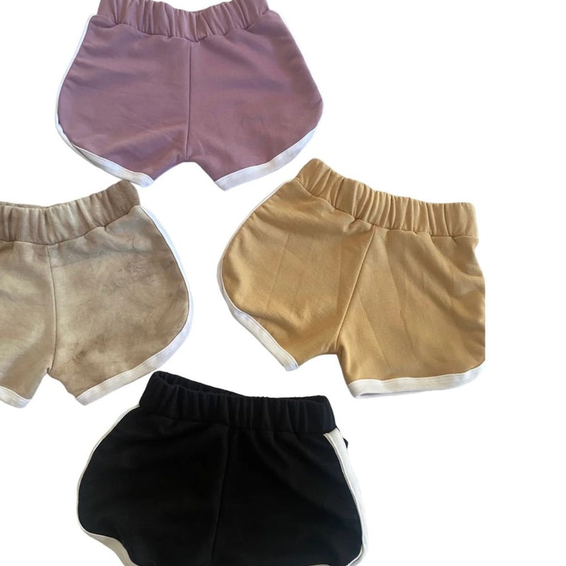 The Perfect retro Shorts for Spring Summer

Made in 100% Cotton Fabric 

Colour Washed Neutral / Caramel / Mauve / Black 