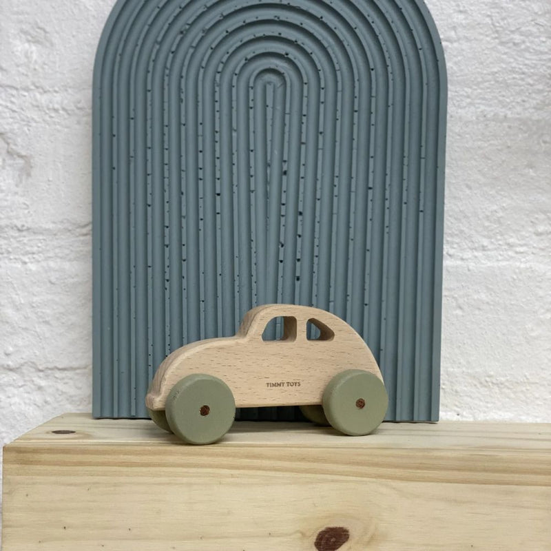 Get ready to rev up the playtime fun with our handmade Wooden Beetle Car! Crafted with love from beech wood, this mini Beetle car is a timeless classic for your little cruisers aged 1-3.