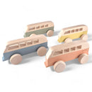 Hey there, cool cats and groovy kiddos! Get ready to hop on board our Vintage Hippie Surfer Van wooden toy—it’s the ultimate ride for your little adventurer!