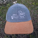 Elevate your look with the EXPLR Suede Peak Cap – where casual comfort meets premium style. Featuring a soft cambray crown available in charcoal, grey, and navy, this cap pairs perfectly with its light brown suede peak for a refined, textured contrast.

The structured design holds its shape while the adjustable strap ensures a perfect fit, making it as practical as it is stylish.