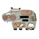 This handcrafted, portable activity board encourages independent, screen-free play while developing fine motor skills, focus, and creativity. 