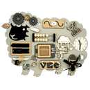 This handcrafted, portable activity board encourages independent, screen-free play while developing fine motor skills, focus, and creativity. 