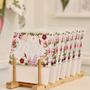 This charming mini tent calendar features 12 months of Libby’s beautiful original botanical paintings