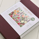 Each puzzle comes in a bespoke, gold-foiled burgundy box, custom-made to close seamlessly and hold lid and base tight together so that you can store your puzzle on display alongside your books on your bookshelf.