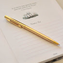 An essential tool for those who appreciate the art of writing, our new, elegant gold ballpoint pen with subtle LB logo is a wonderful gift for any stationery lover. Ideal for journaling, signing special notes, or just making your desk look fancy 