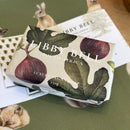 Luxury Vegan Soap from Libby Bell Art with beautifully illustrated labels covered in my watercolour botanicals. 