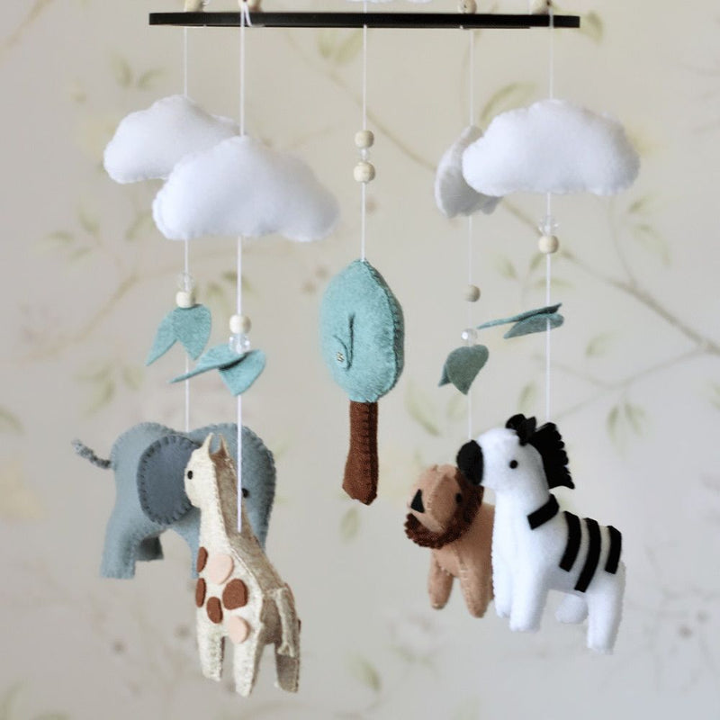 Add a touch of handmade magic to your nursery with our beautiful felt mobiles