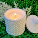 Each Lumin candle is carefully hand-poured using natural soy was and&nbsp;thoughtfully curated fragrances.