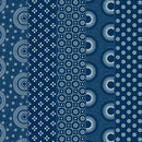 These Shweshwe straight leg pants are an easy fit with an elastic waistband