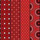 These Shweshwe straight leg pants are an easy fit with an elastic waistband