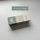 Our handmade wooden name blocks are the perfect way to add a personal touch to your nursery, shelfie and they make the most thoughtful gift