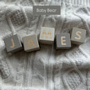 Our handmade wooden name blocks are the perfect way to add a personal touch to your nursery, shelfie and they make the most thoughtful gift
