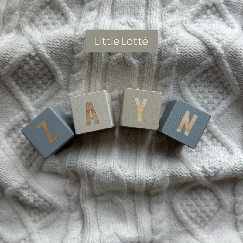 Our handmade wooden name blocks are the perfect way to add a personal touch to your nursery, shelfie and they make the most thoughtful gift