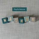 Our handmade wooden name blocks are the perfect way to add a personal touch to your nursery, shelfie and they make the most thoughtful gift