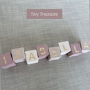 Our handmade wooden name blocks are the perfect way to add a personal touch to your nursery, shelfie and they make the most thoughtful gift