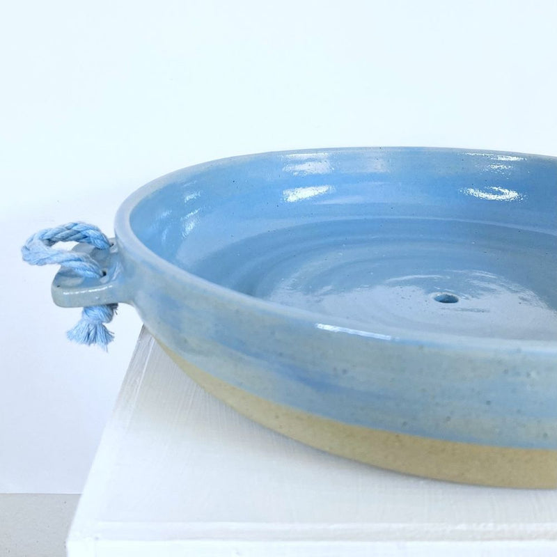 Sky Blue Bonsai Planter